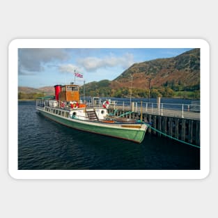 'Lady of the Lake' Ullswater Steamer Sticker